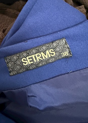 Setrms Kadın Mavi Uzun Etek - Görsel 3