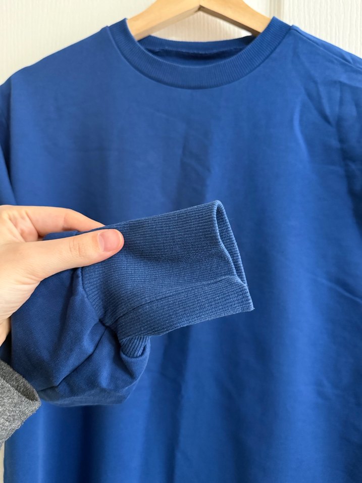 Kadın Lacivert Uzun Kollu Uzun Elbise - Görsel 3