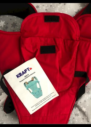 Kırmızı KRAFTA Bebek Taşıyıcı - Görsel 2