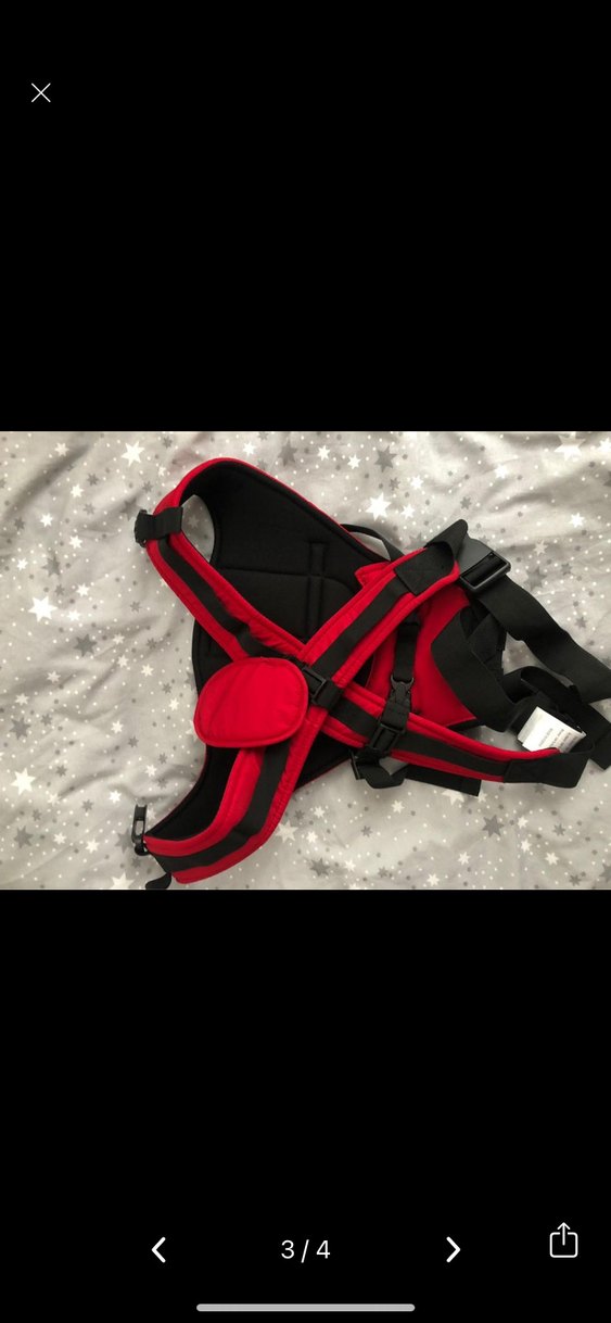 Kırmızı KRAFTA Bebek Taşıyıcı - Görsel 4