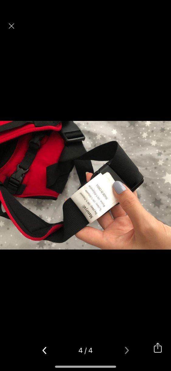 Kırmızı KRAFTA Bebek Taşıyıcı - Görsel 5