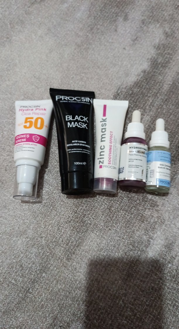 Procsin Cilt Bakım Seti - Maske ve Serumlar - Görsel 2