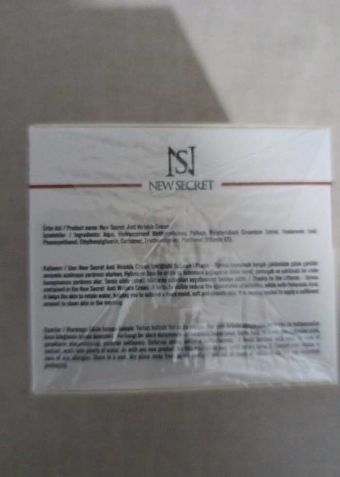 Botoks kremi elimde 2 adet var - Görsel 5