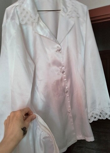 Kadın Gecelik Sabahlık Takım - Görsel 5