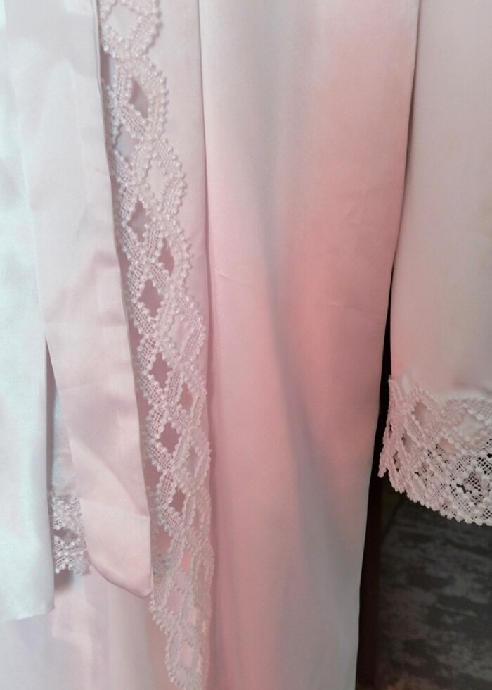 Kadın Gecelik Sabahlık Takım - Görsel 4