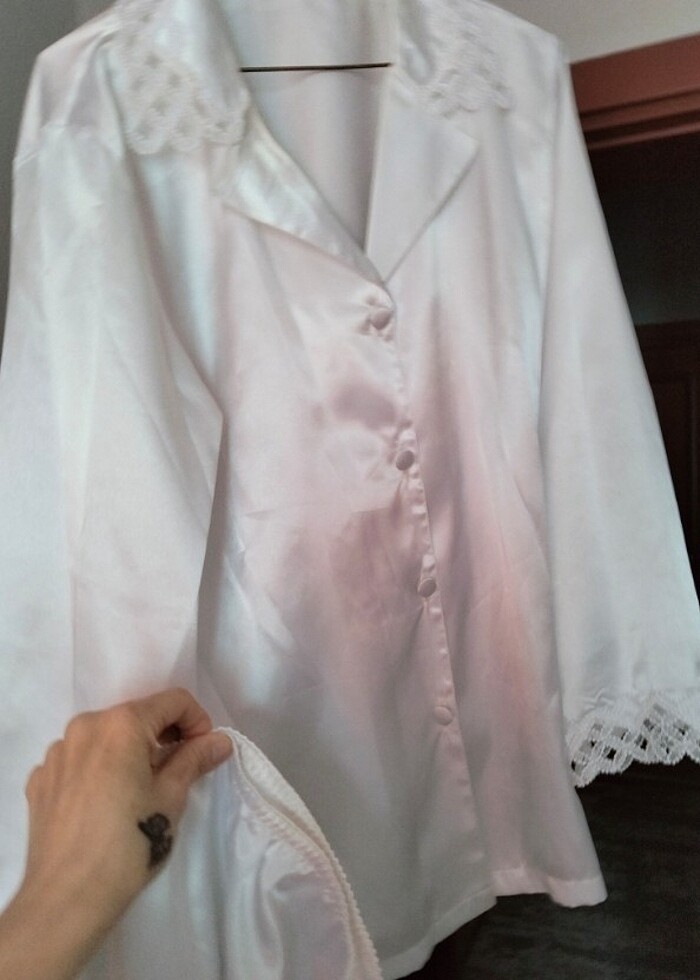 Kadın Gecelik Sabahlık Takım - Görsel 5