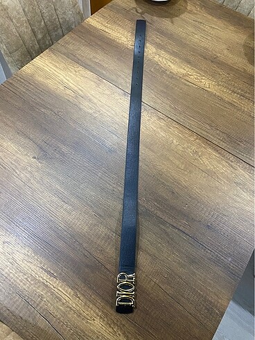 Dior klasik gold toka deri kemer