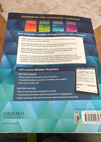 Elements of Success 3 - Oxford Dil Kitabı