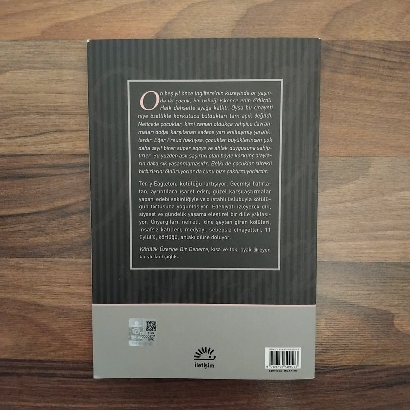 Kötülük Üzerine Bir Deneme - Terry Eagleton - Görsel 2