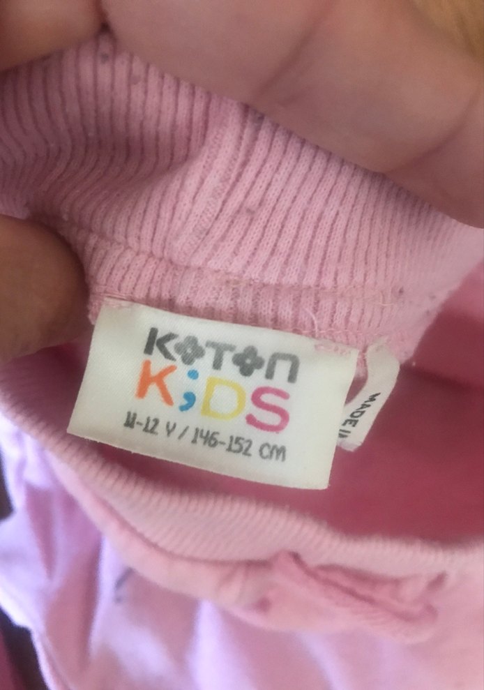 Kızlar için Pembe Rahat Kesim Eşofman Altı - Görsel 3