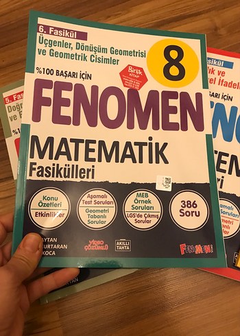 Fenomen Matematik Soru Bankası Seti 8. Sınıf LGS hazırlık - Görsel 5