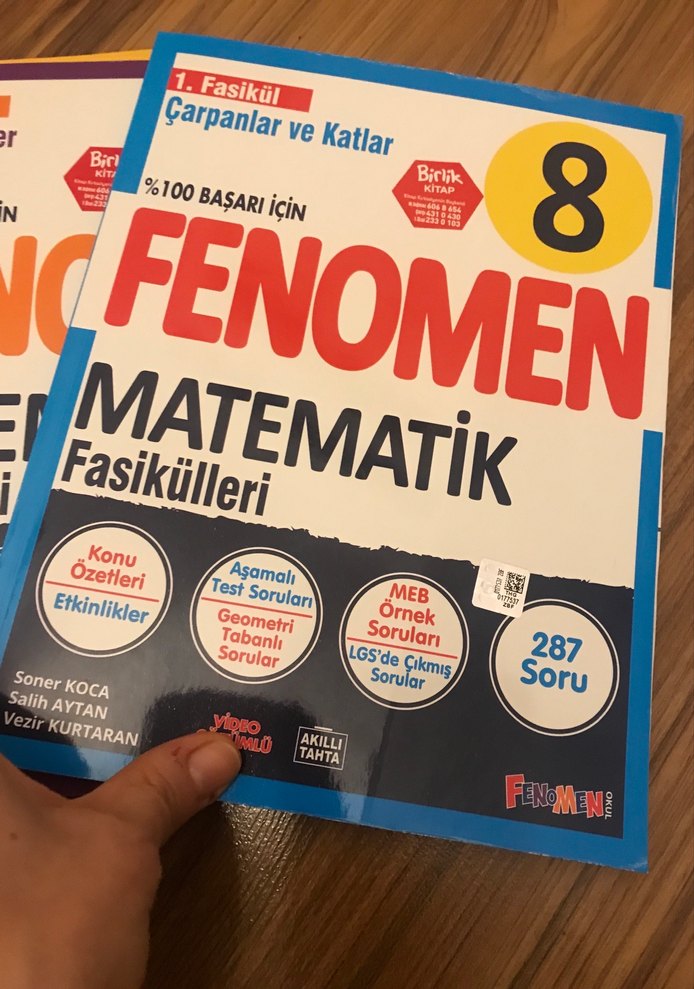 Fenomen Matematik Soru Bankası Seti 8. Sınıf LGS hazırlık - Görsel 3