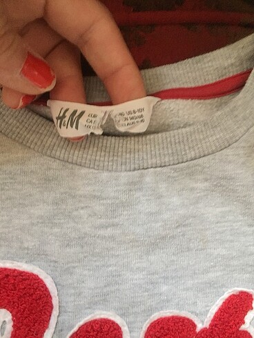 9 Yaş Beden H&M eşofman üst
