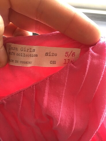 6 Yaş Beden Zara anne kız elbise