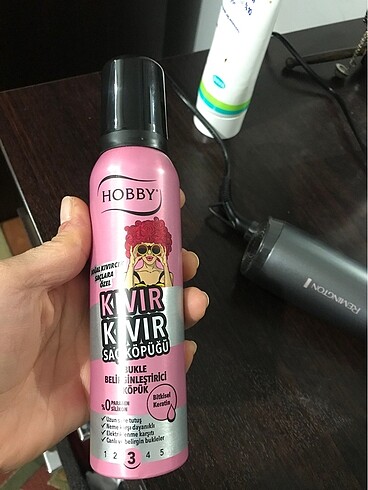 Hobby kıvır kıvır saç köpüğü