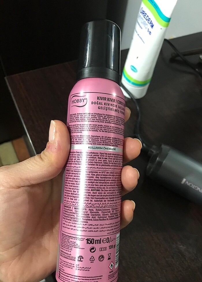 Hobby kıvır kıvır saç köpüğü - Görsel 2