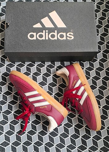 37 Beden ***ADİDAS SAMBA KADIN SNEAKER-BORDO*** İTHAL ÜRÜN 