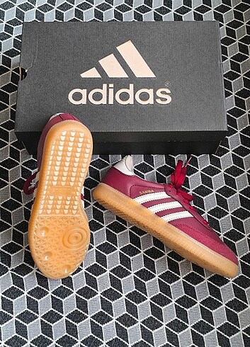 37 Beden bordo Renk ***ADİDAS SAMBA KADIN SNEAKER-BORDO*** İTHAL ÜRÜN 