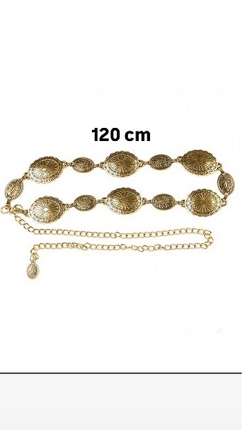 Gold bel zinciri (120 cm)