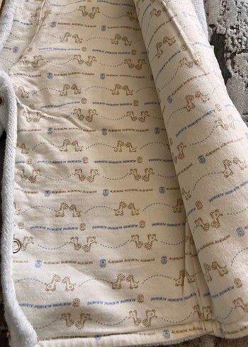 Nakışlı Beyaz Erkek Bebek Tulumu - Görsel 4