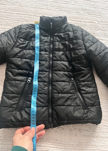 Erkek Çocuk Siyah Fermuarlı Mont - Görsel 3