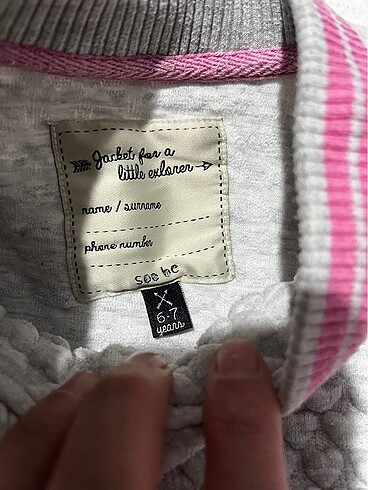 SOBE hırka swet 6-7 yaş - Görsel 3