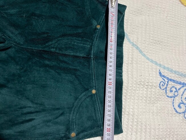 Kadife Tayt zümrüt - Görsel 3