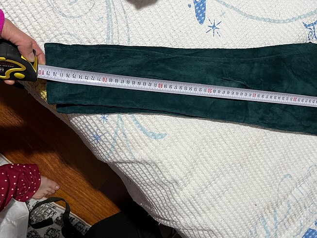 Kadife Tayt zümrüt - Görsel 4