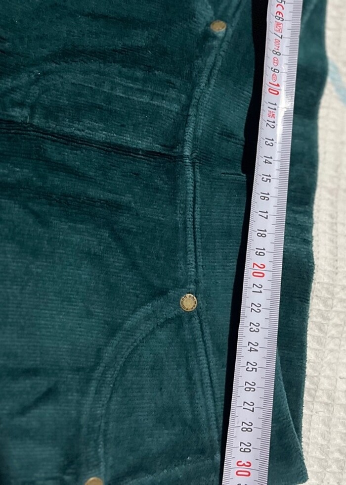 Kadife Tayt zümrüt - Görsel 2