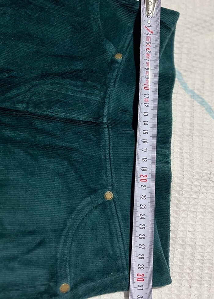 Kadife Tayt zümrüt - Görsel 3