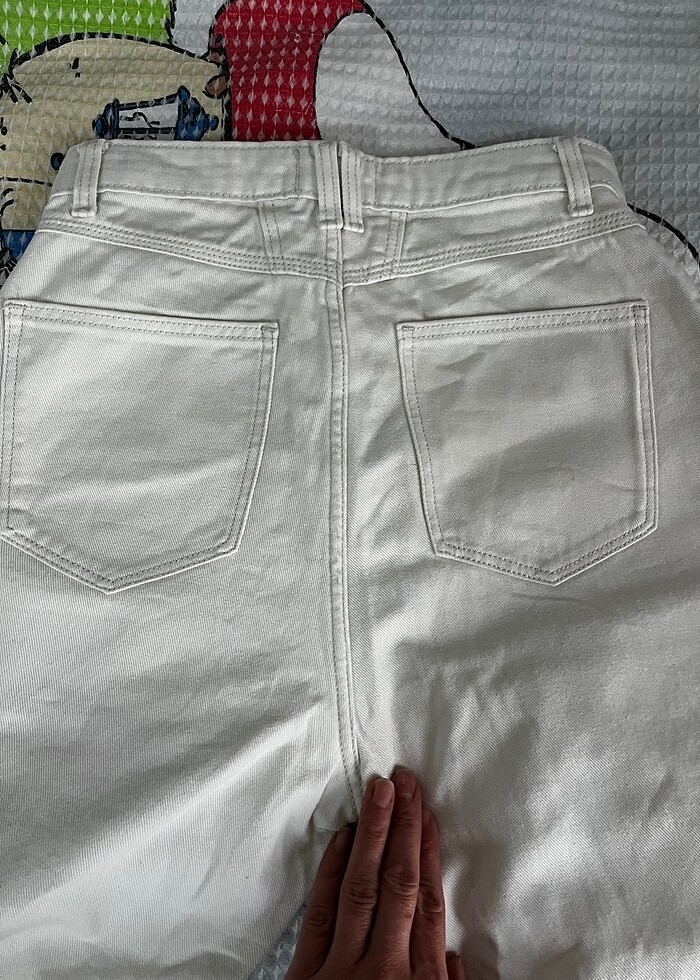 Krem jean 36 beden - Görsel 3