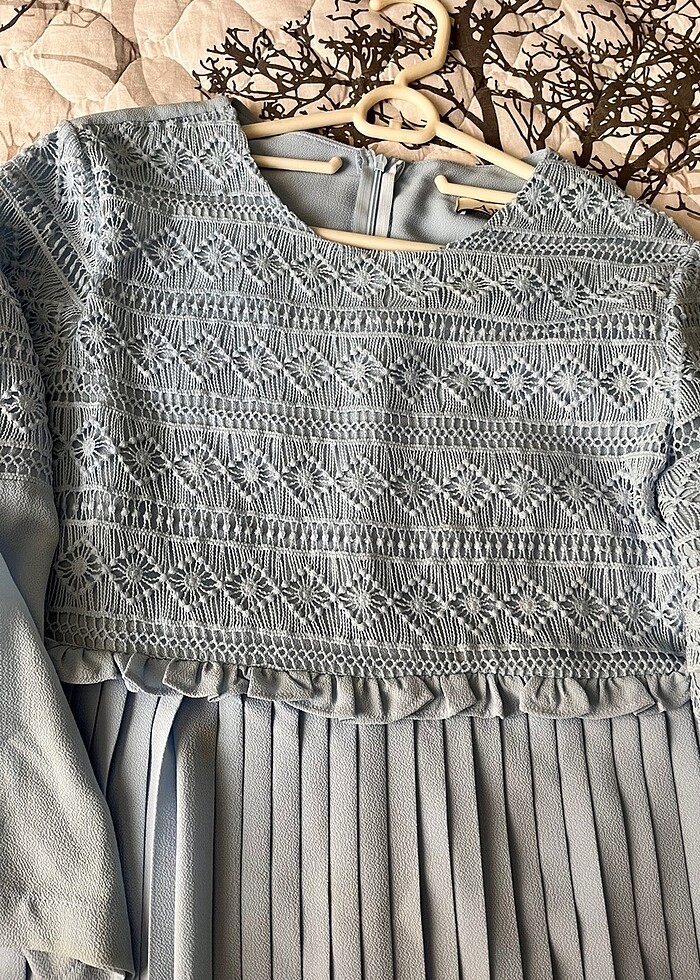 Bebe mavisi elbise - Görsel 2