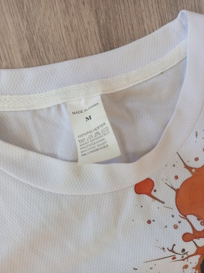 Renkli Baskılı Beyaz Kedi Temalı Tişört - Görsel 3