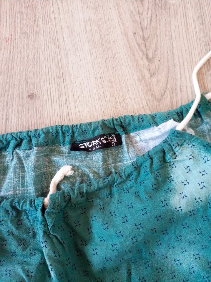 Kadın Turkuaz Askılı Mini Tulum - Görsel 4