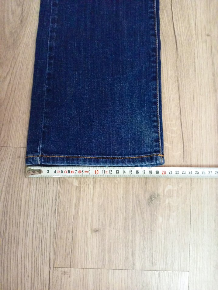 Kadın Mavi Bol Kesim Denim Jean - Görsel 4