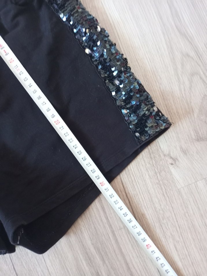 Gevşek Kesim Koyu Mavi Mini Şort - Görsel 3