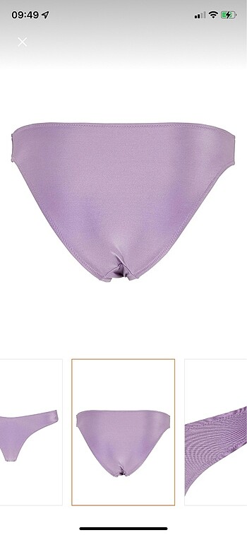 m Beden mor Renk Bikini takimi