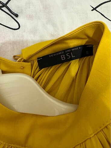 s Beden sarı Renk BSL marka elbise