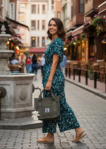 ayıcıklı çanta - Görsel 2