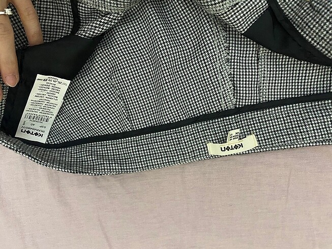 40 Beden gri Renk Kumaş pantolon