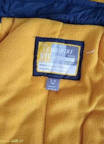LC Waikiki 2 3 yaş mont