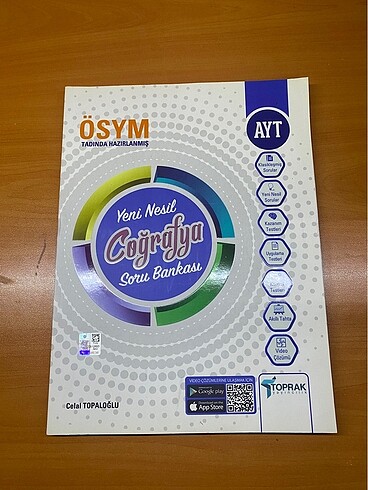 Toprak Yayınları AYT Coğrafya Soru Bankası