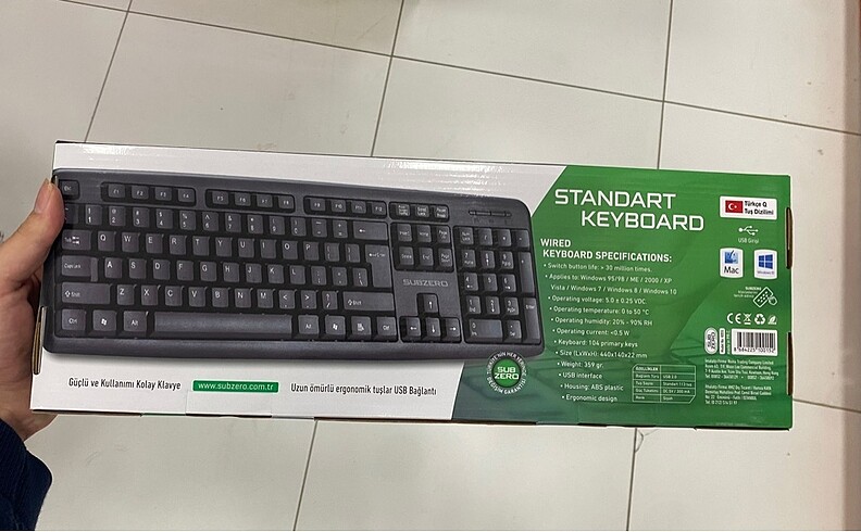 USB Q KLAVYE - Görsel 2