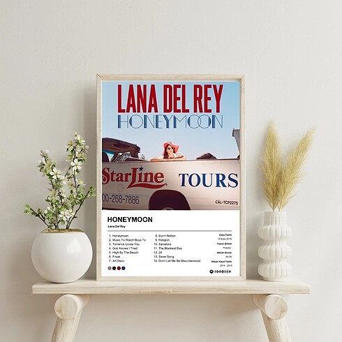 LANA DEL REY - HONEYMOON ALBÜM POSTER