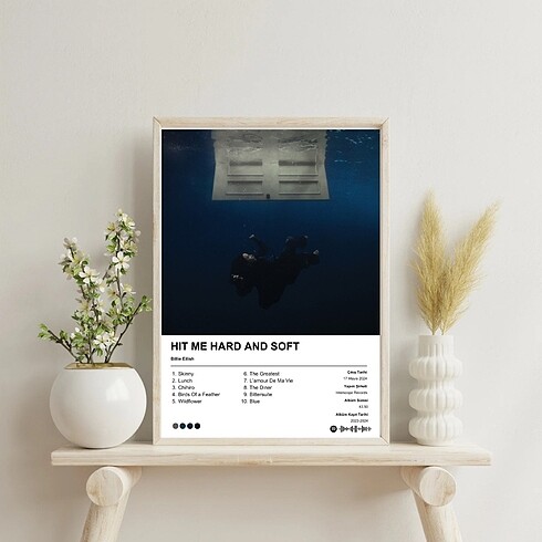 BILLIE EILISH - HIT ME HARD AND SOFT ALBÜM POSTER