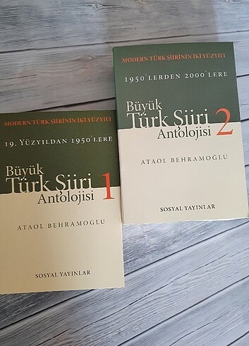 Büyük Türk Şiiri Antolojisi Ataol Behramoğlu
