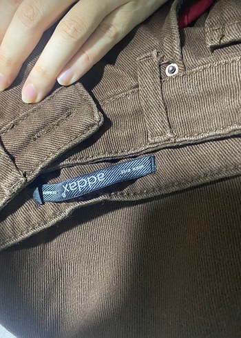 Addax Kadın Kahverengi Bol Kesim Midi Pantolon