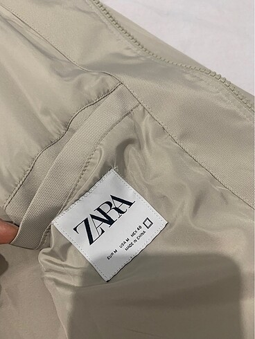 m Beden camel Renk Zara Erkek Mont