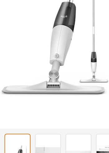 Deerma 360° dönebilen su püskürtmeli sprey mop