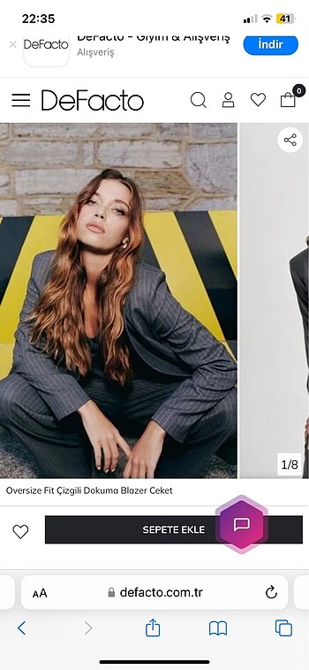 xxl Beden Blazer çeker